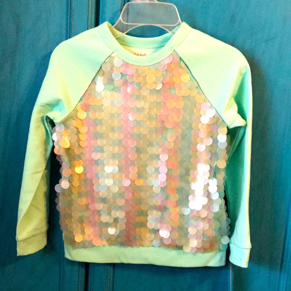 NWT mermaid scales sweater